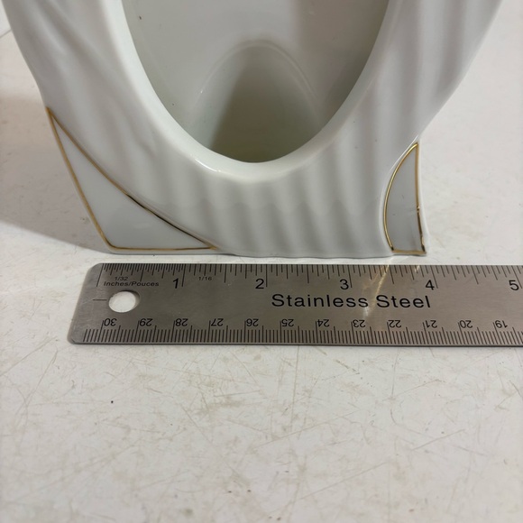 🛍️3/$30‎ Vintage Eaton collection Japan Kato Kogei white ceramic photo frame - Picture 12 of 12